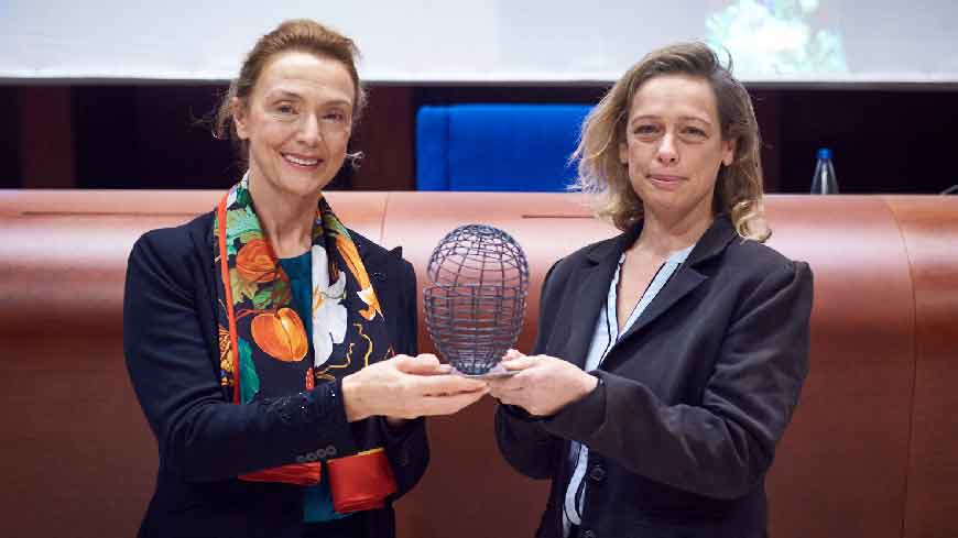 Premio dell’innovazione democratica del Consiglio d’Europa conferito all’Accordo verde-blu per il Medio Oriente