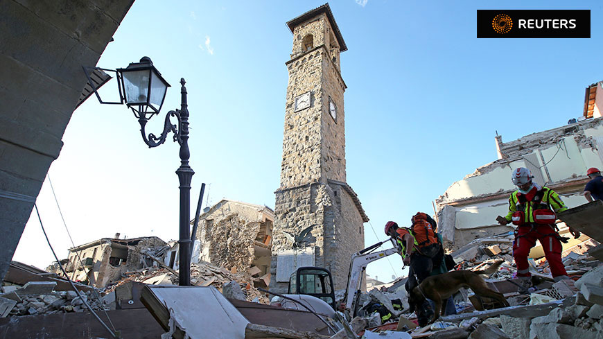 Amatrice, Italie. © 2016 Reuters/Stefano Rellandini www.reuters.com