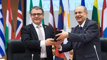 Committee of Ministers: chairmanship handover from Cyprus to Czech Republic