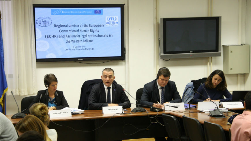 Training in Western Balkans on ECHR asylum standards