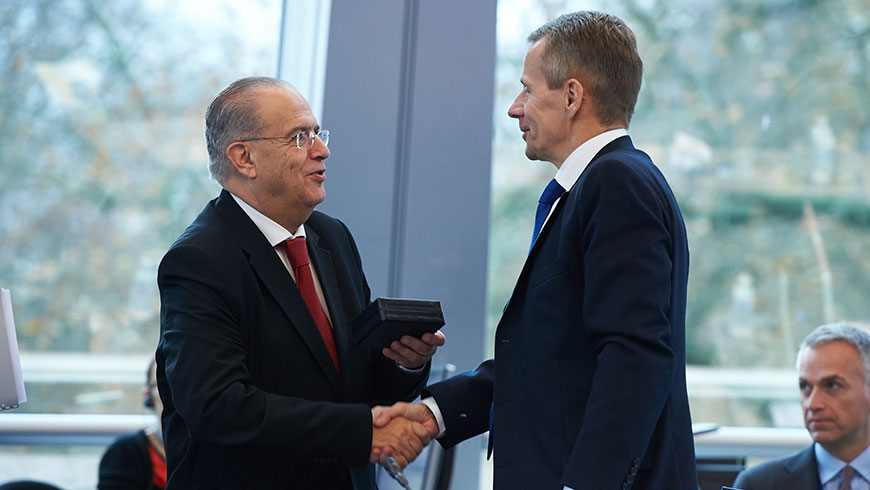Ioannis Kasoulides and Jürgen Ligi