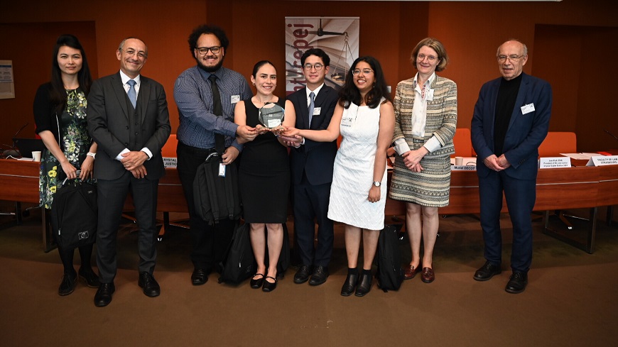 Junior Crystal Scales of Justice Prize awarded at the CEPEJ plenary meeting