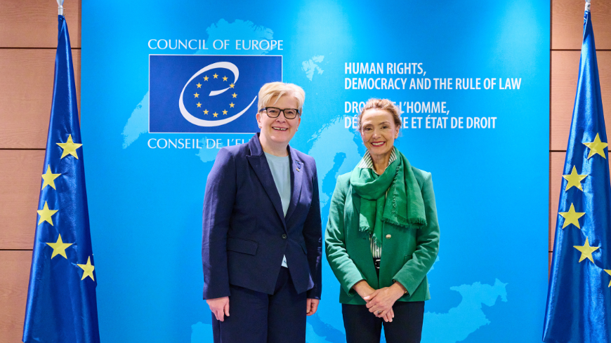 Secretary General meets Prime Minister of Lithuania