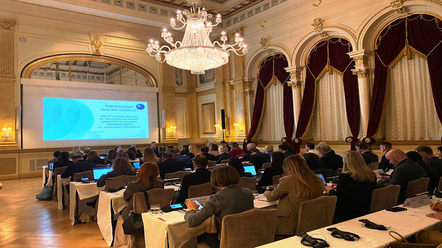 The Council of Europe Committee on Counter-Terrorism (CDCT) held its 11th Plenary meeting on 11 – 13 December in Helsinki, Finland