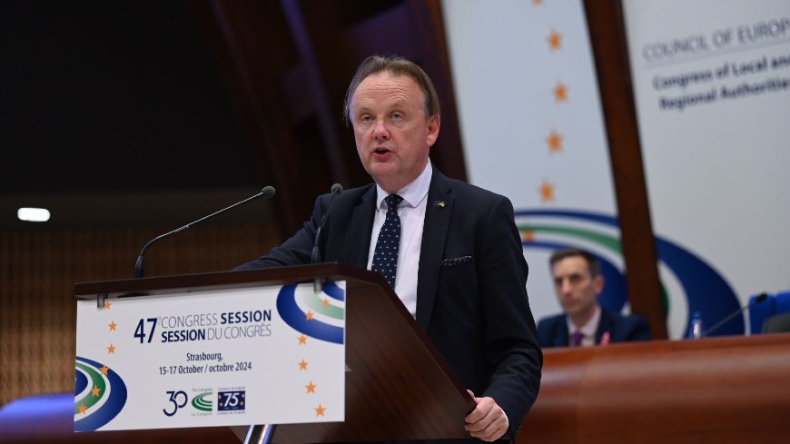 Vice-ministre lituanien de l'Intérieur : Le Congrès joue un rôle important dans la protection des valeurs du Conseil de l'Europe