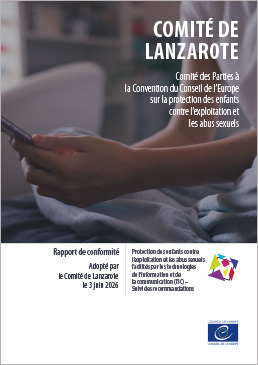 Rapport de conformité sur la protection des enfants contre l’exploitation et les abus sexuels facilités par les technologies de l’information et de la communication (TIC) – Suivi des recommandations