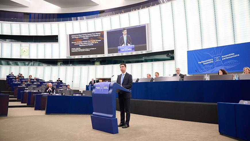 Deputy Prime Minister Popsoi stresses the Republic of Moldova’s commitment to reform in its path to European integration