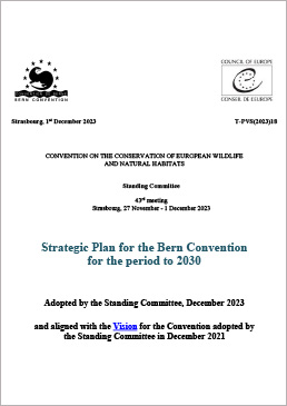 Strategic Plan for the Bern Convention for the period to 2030 (2023)
