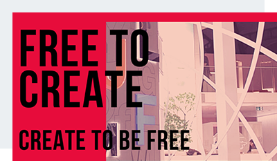  Illustrative photo of Free to Create – Create To be Free