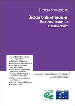 Élections démocratiques - Élections locales et régionales : Questions récurrentes et transversales (2022)