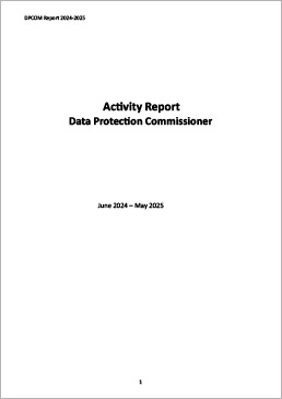 Data protection Commisionner - Activity report 2024/2025 (2025)