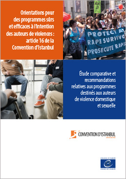 Orientation pour des programmes sûrs et efficaces à l'intention des auteurs de violences : article 16 de la Convention d'Istanbul (2024)