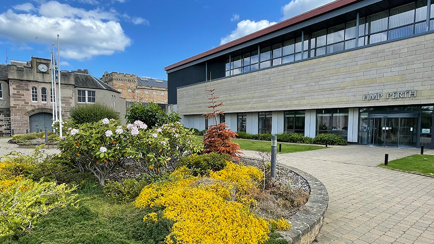 HMP Perth, a male prison that was examined by the Council of Europe’s CPT