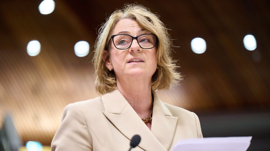 Tone Wilhelmsen Trøen, who represents the constituency of Akershus in Norway, in the Parliamentary Assembly