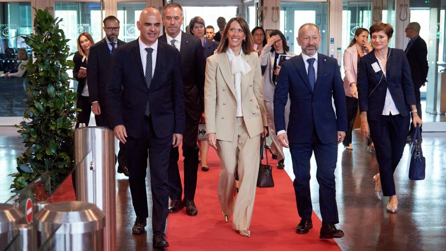 San Marino’s Captains Regent on official visit to the Council of Europe