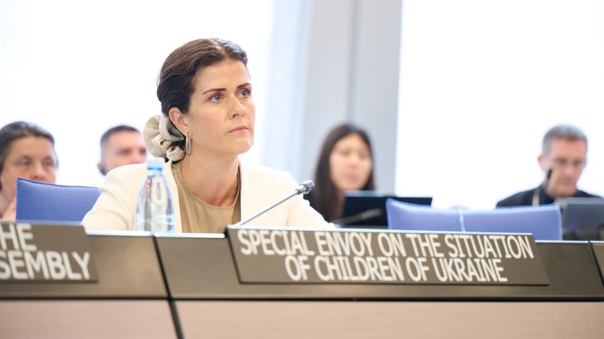 Thórdís Kolbrún Reykfjord Gylfadóttir, Special Envoy of the Secretary General of the Council of Europe on the situation of children of Ukraine