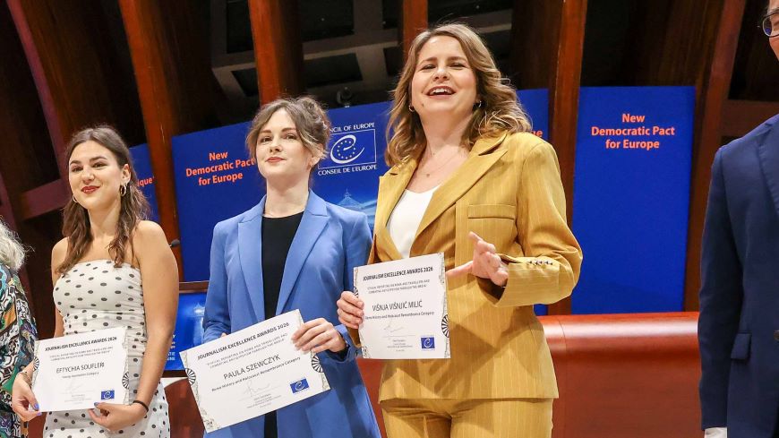Council of Europe honours excellence in reporting on Roma and Travellers