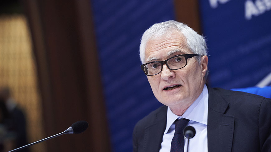 PACE-Präsident Nicoletti : „Parlamentarische Versammlung ist kein Austragungsort für einzelstaatliche Interessen“
