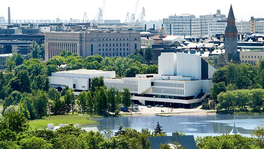 Finlandia Hall, Helsinki. Photo: Visit Helsinki & Visit Finland