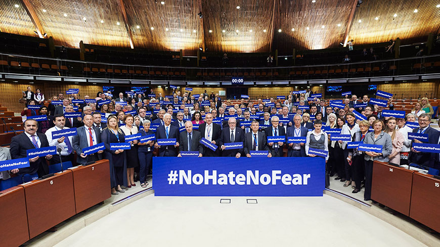 Terrorism: #NoHateNoFear, a PACE initiative