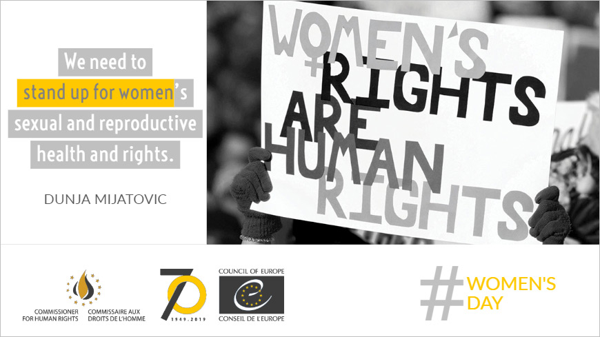 We need to stand up for women’s sexual and reproductive health and ...