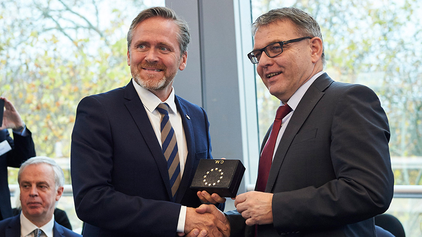 Anders Samuelsen et Lubomír Zaorálek