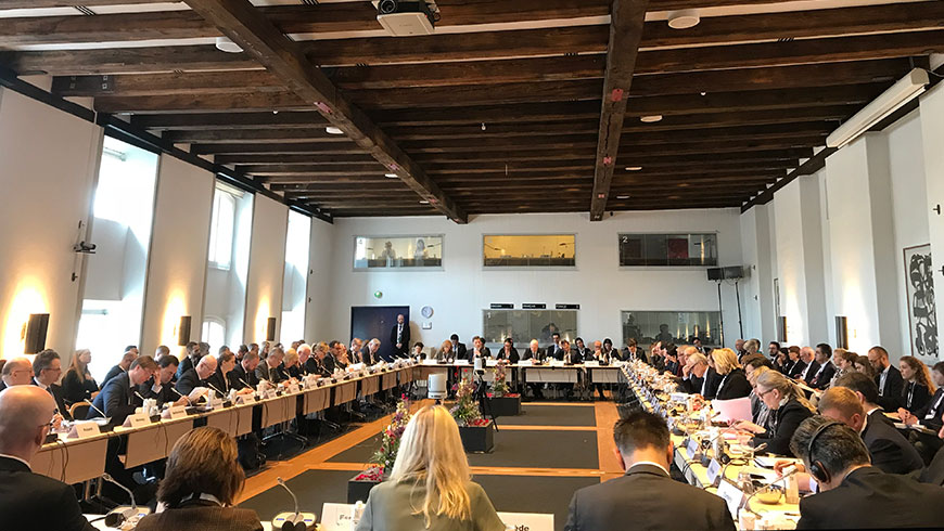 Meeting of Ministers of Justice on the European human rights system: speech of Secretary General