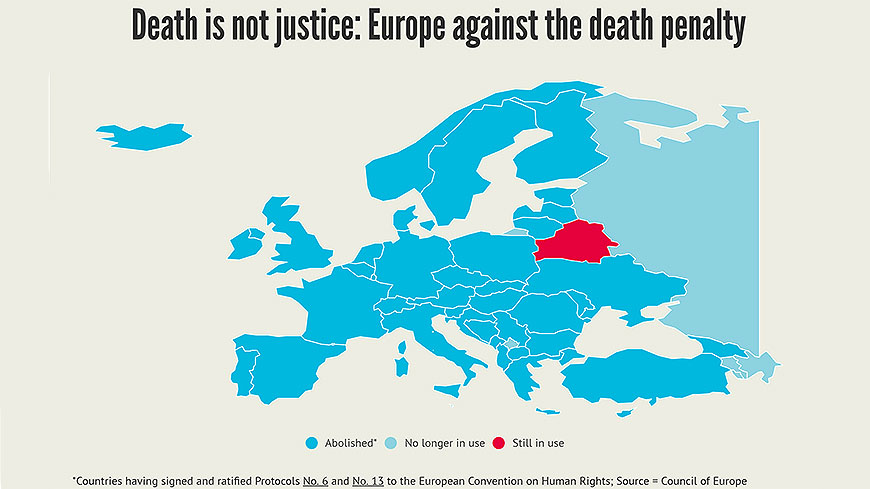 Todesstrafe: Das schwarze Loch auf Europas Landkarte füllen