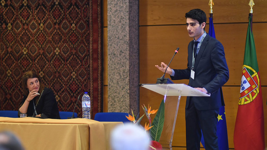 Adam, a 26-year-old student from Syria