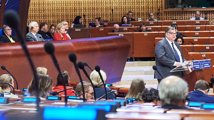 Addressing the Council of Europe crisis requires constructiveness from all parties, says Timo Soini