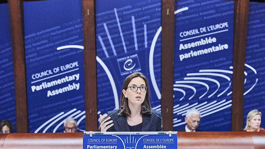 Amélie de Montchalin: „Wir müssen die gesamteuropäische Dimension des Europarates bewahren“