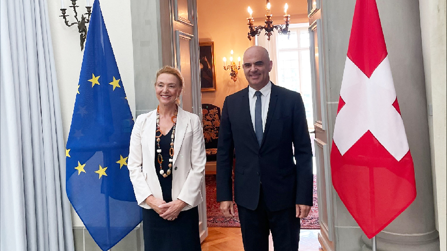 Der Generalsekretär ist zu einem offiziellen Besuch in der Schweiz