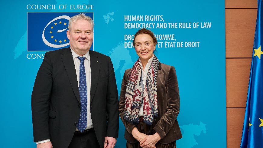 Isländischer Vorsitz: Treffen zwischen Generalsekretärin und Minister Jóhannsson