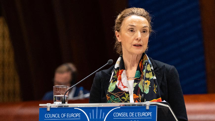 Segretaria generale: l’Ucraina è una nostra priorità e la Russia deve rispondere della sua aggressione; chiede ambizione per il prossimo vertice