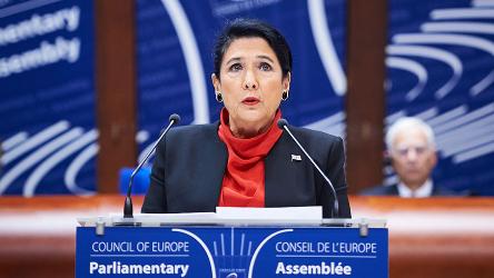 Salome Surabischwili: „Georgien hat seine demokratischen Institutionen konsolidiert“