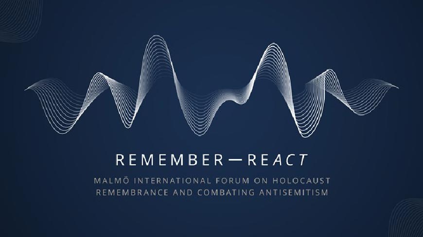 Generalsekretärin beim Internationalen Forum zur Erinnerung an den Holocaust und Bekämpfung von Antisemitismus