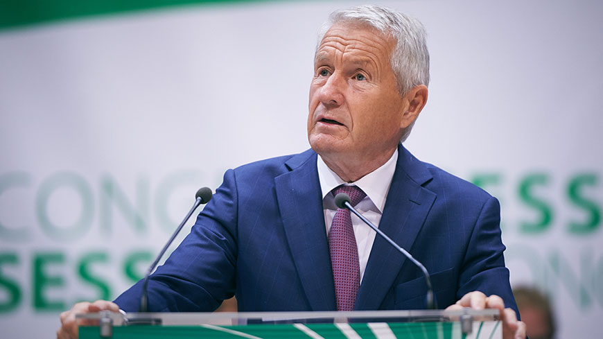 Thorbjørn Jagland : « Les thématiques du Congrès s’inscrivent dans les priorités du Conseil de l’Europe »