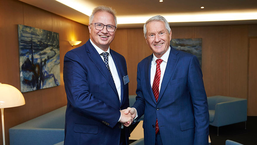 Thorbjørn Jagland and László Trócsányi