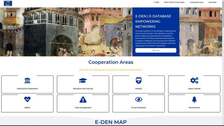 E-DEN: Online Toolkit for Cross-Border Cooperation: 2020 Update and Covid-19