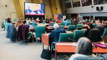 “Building peace and democracy across borders”: CDDG co-hosts a Forum Talk at the World Forum for Democracy 2023