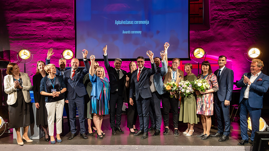 La présidence lettone se concentre sur la bonne gouvernance démocratique : Première cérémonie de remise des prix ELoGE à Riga