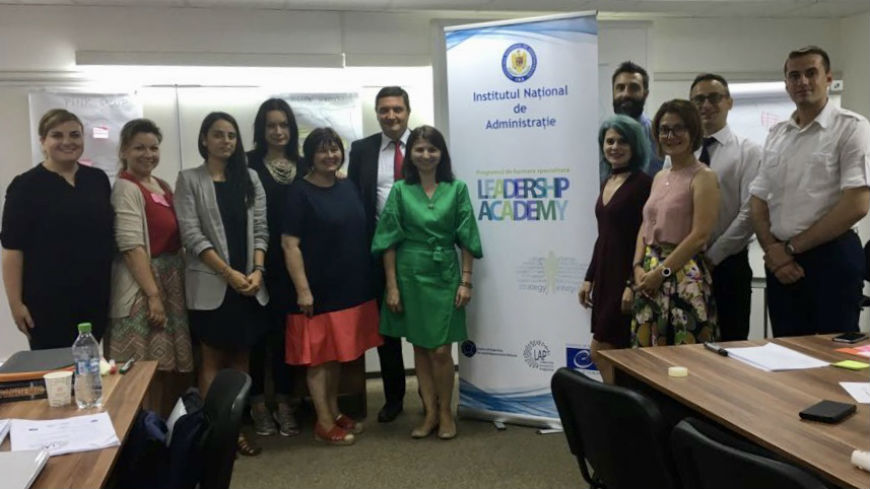 Launch of the First Leadership Academy in Romania