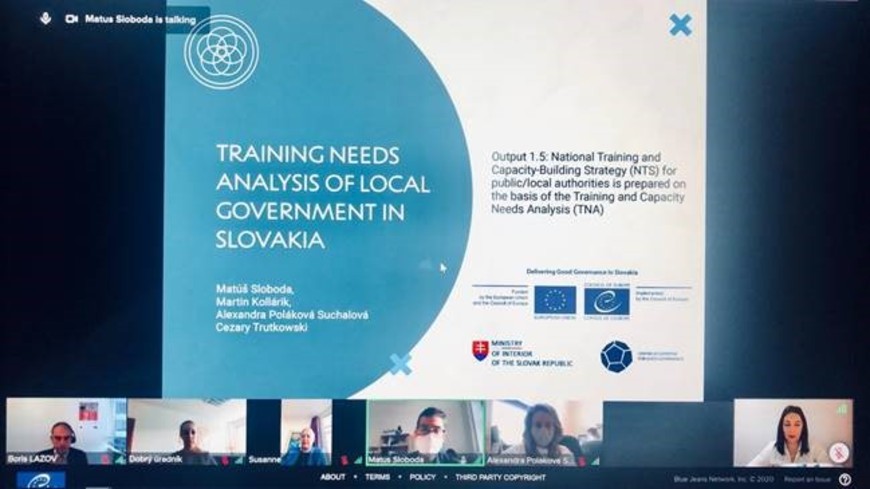 Delivering Good Governance in Slovakia – Programme Board Meeting