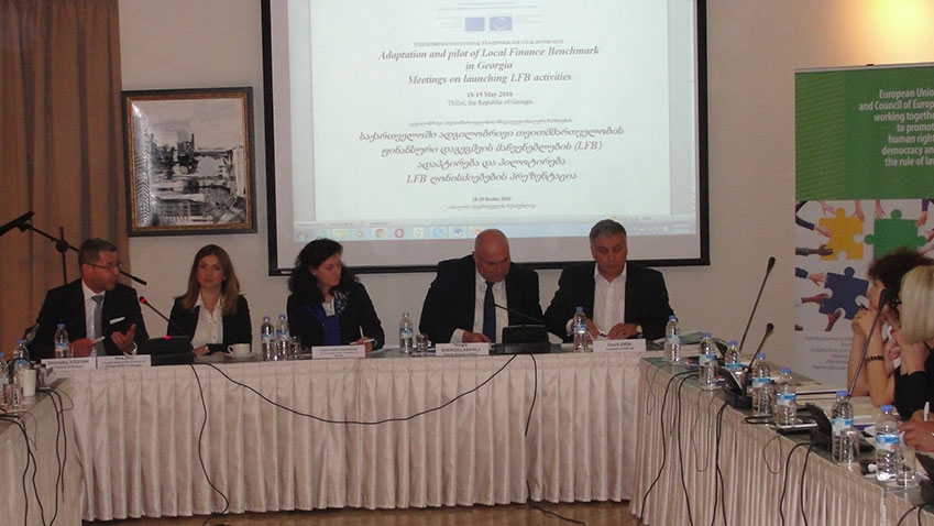 Roundtables on Local finance benchmark and on Inter-municipal cooperation in Georgia