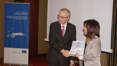 Cérémonie de remise des prix des meilleures pratiques en Arménie