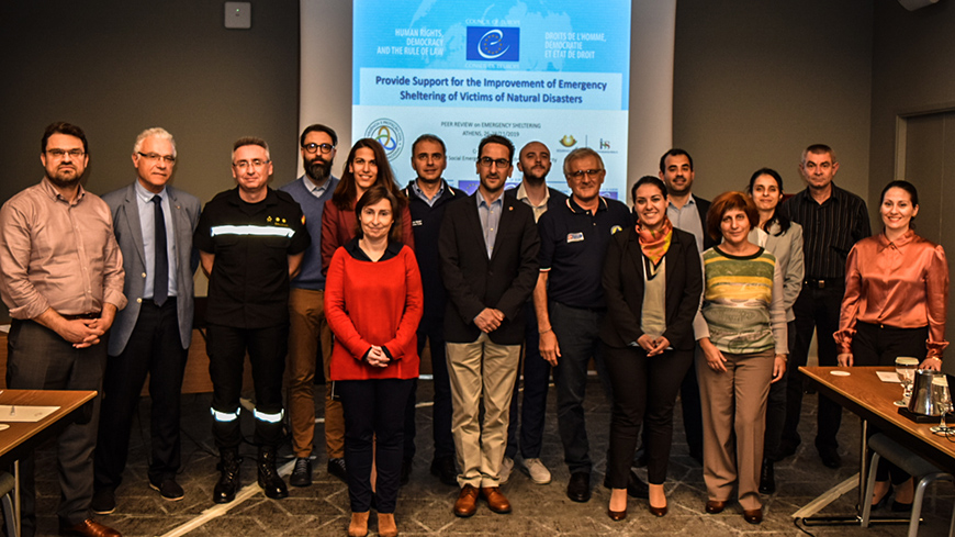 Peer Review for Emergency Sheltering in Greece