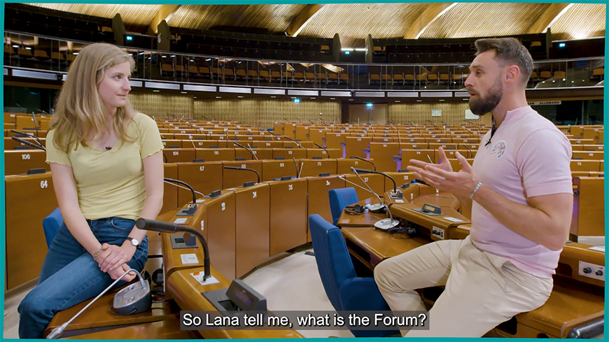 Cycling for Democracy: 13th episode - BACKSTAGE of the Forum