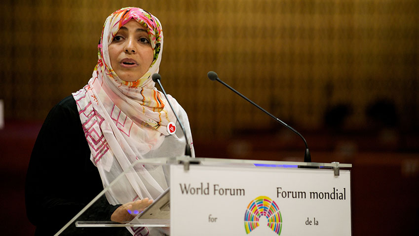 Tawakkol Karman: Islam is a religion of peace and harmony