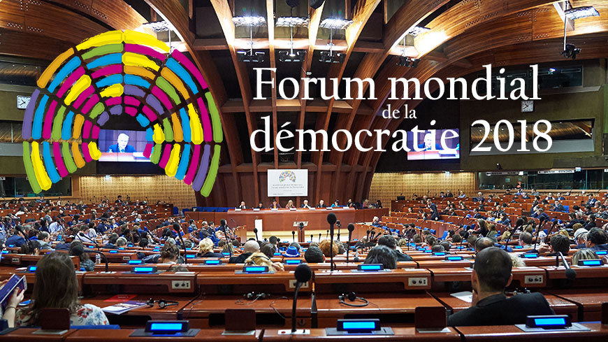 Forum mondial de la démocratie 2018: 19-21 novembre 2018