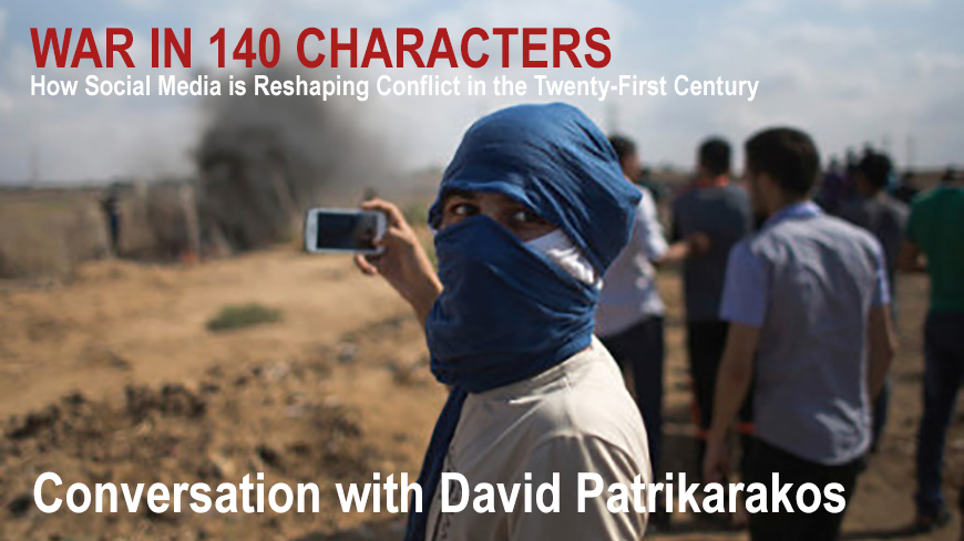 LIVE webcast - Conversation with David Patrikarakos